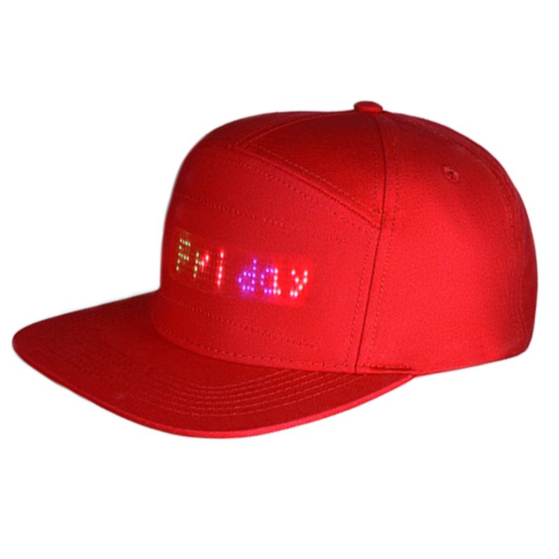 Glow Cap - LED Mobile Phone APP Baseball Hat