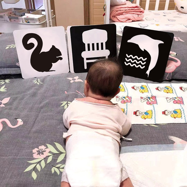 Flashcards for Baby Visual Sensory Development